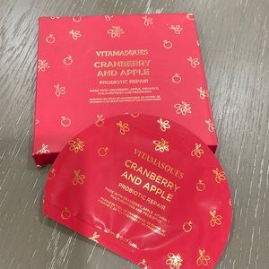 Vitamasoqes Cranberry and Apple Probiotic Repair Sheet Masks 3 pack